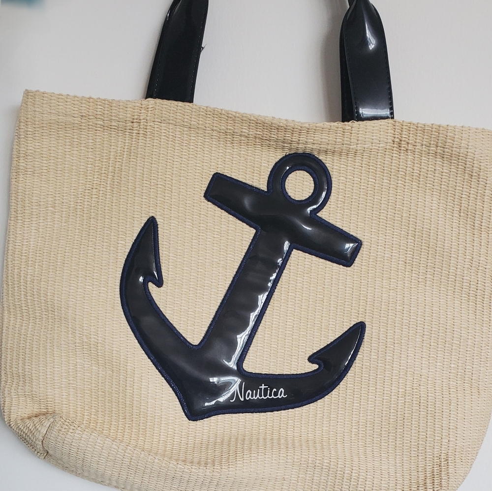 Nautica tote beach bag